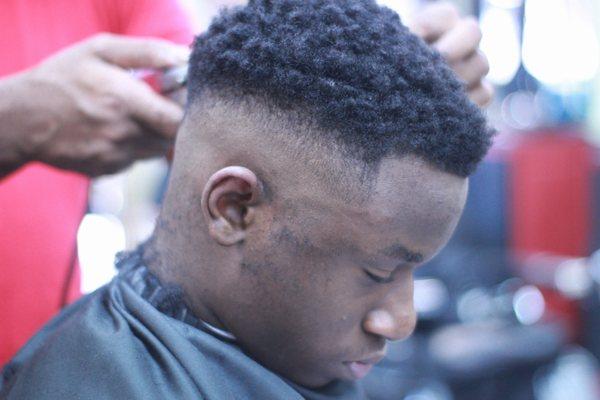 High Bald Fade W/Sponge twist (teen /adolescent) $35