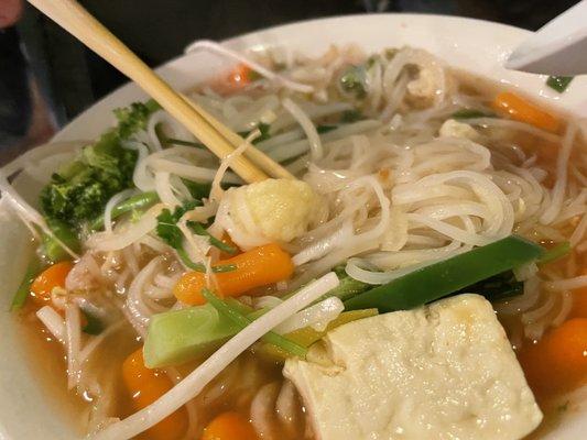 Veggie pho