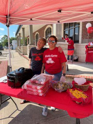 30 year celebration of Mary W. Johnson with outdoor cookout.