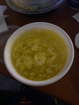 Egg drop soup