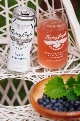 Boost & Breathe flavor with local or organic blueberry and cuban oregano.