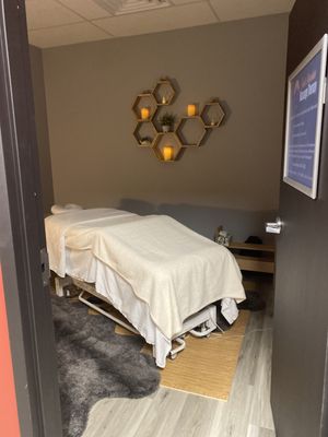 My cozy massage table