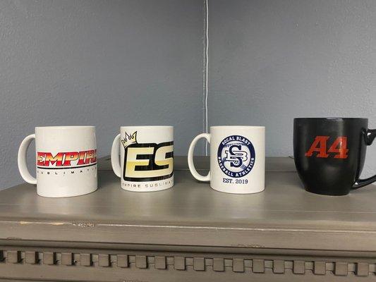 Mugs Good for team moms Teachers, coaches