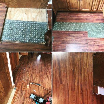 Patch/Repair work by Guardian Flooring Advancements