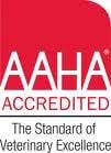 We are AAHA accredited!  Go to healthypet.com to find out what that means for your pet!