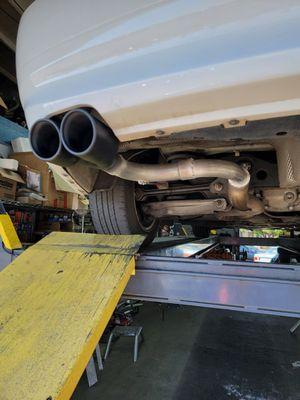 Exhaust modification