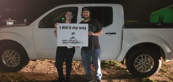 Kayla and Rob searched high and low to find a great deal on a truck. They finally found the truck and a whole new extension to their family.