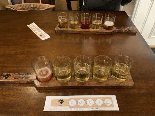 Cider Flights!