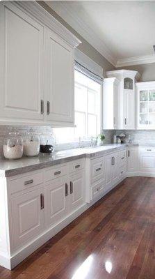 White and Gray Diamond countertop