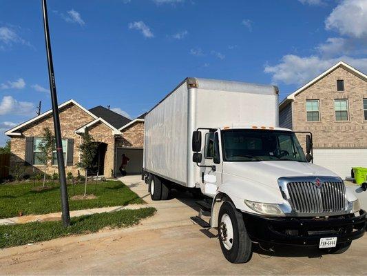 26' truck provided for our move.