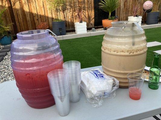 Agua Fresca and horchata