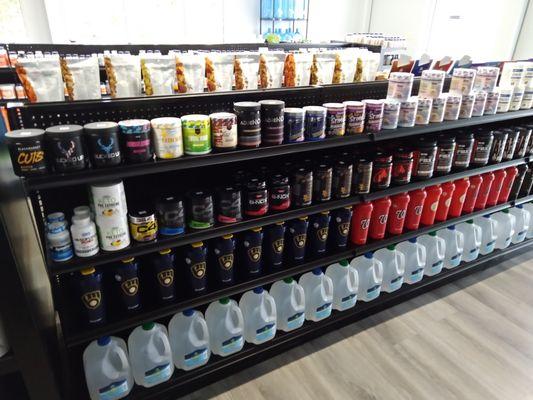 Large Selection of Pre-Workouts