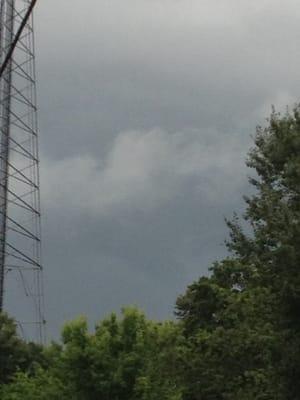 Thunderstorm moving in