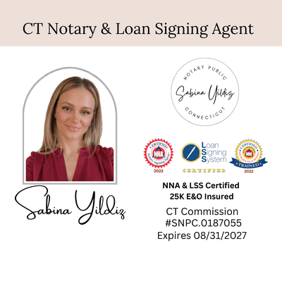 CT Notary & Loan Signing Agent