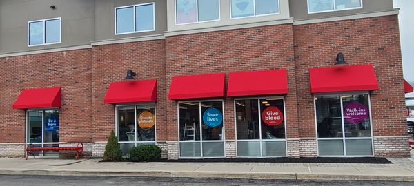 New York Blood Center Fishkill Donor Center entrance