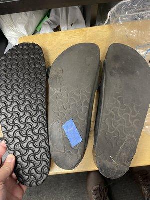 Birkenstock sole replacement