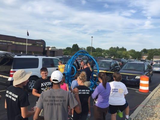 Gyro ride on police day