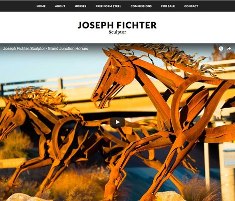 Joseph Fichter Sculptor, Putney, VT - Website by Codewryter