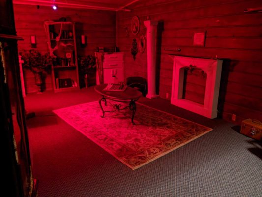 Inside the Ghost Brides Attic Escape Room