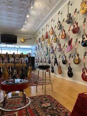 Guitar wall