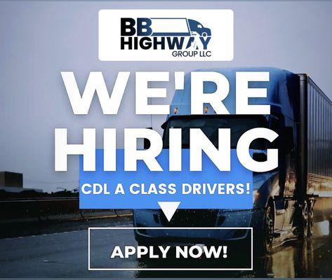 Apply now 

office@bbhighwaygroup.com
 bbhighwaygroup.com