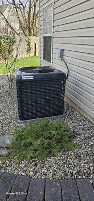 407C condenser direct replacement for R22 system done in Tom's river NJ