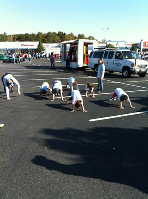 Even the kids like our Yoga!