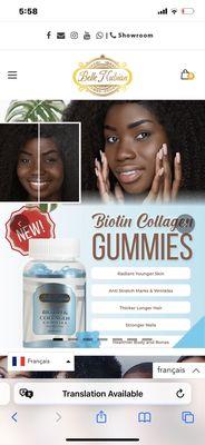 Biotin & collagen gummies