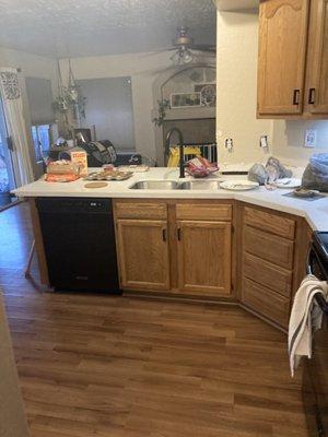 Kitchen counter replacement