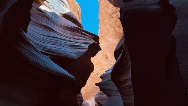 Amazing sightseeing in Lower Antelope Canyon