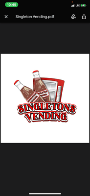 Singletons Vending Logo