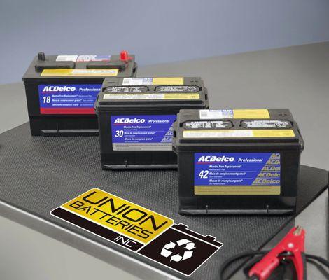 All your battery needs. Best prices in town!