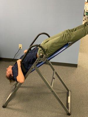 Inversion table