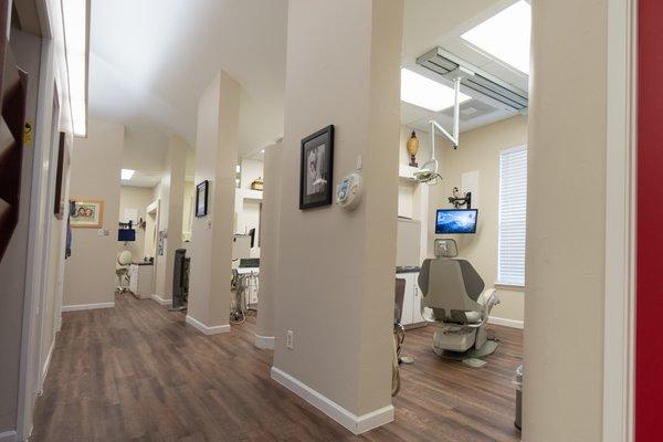 Our spacious dental practice in Plano