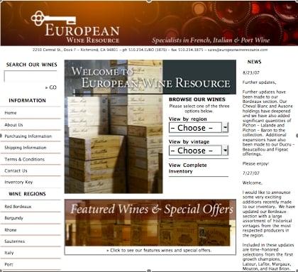 European Wine Resource