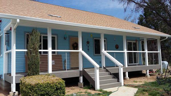 custom porch/railing