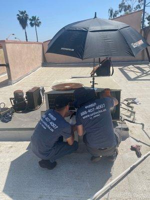 As a licensed HVAC contractor Unitechs has the tools and the experience to keep  your HVAC equipment running running smoothly all year long.