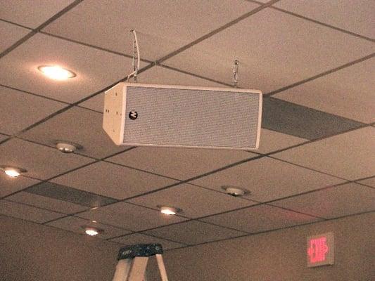 Wharfedale speaker installed at Community Church Baltimore