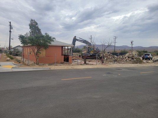 Old building I had them demolish.