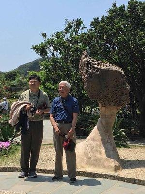 Visiting queen head at Yei Lou Beach,Taiwan