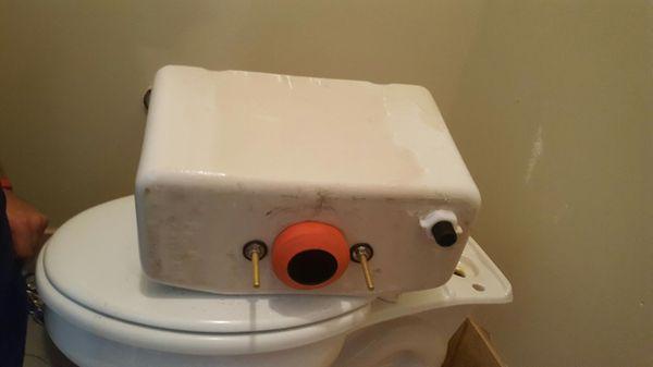 toilet rebuild ( in order to stop leak )