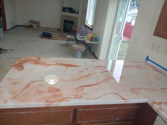 Epoxy countertops