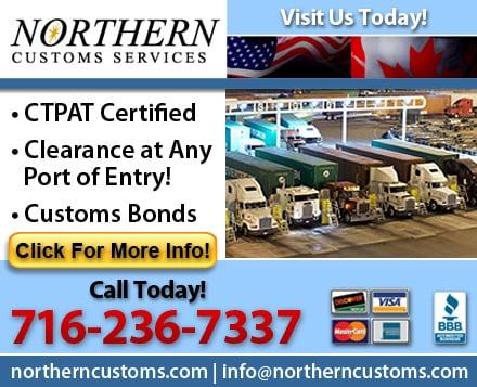 Northern Customs Services Inc. Powered By YellowPageCity.com