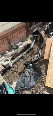 Sewer line replacement