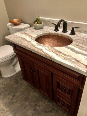 Powder Room Quartzite