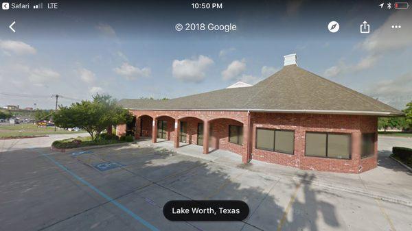 Street view of the building that houses The Aligned Spine.