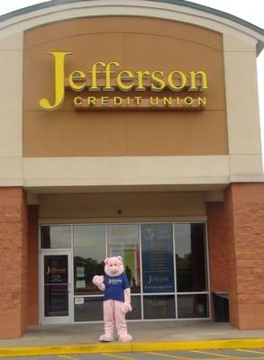 Hueytown Branch with "Professor Jefferson"