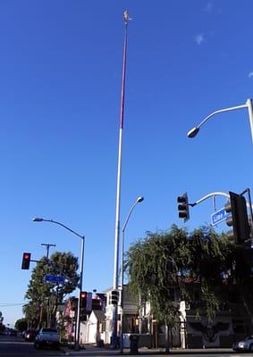 The Pole as it is today on 4th and Lime