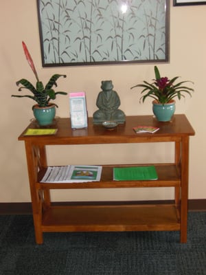 Information Table in Entry Area