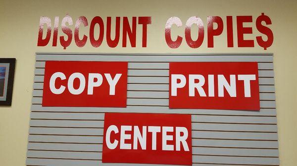 Discount Copies copy and print center